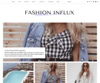 Fashioninflux.co.uk(Fashion Influx // UK Fashion Blog) Screenshot