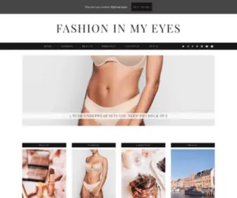 Fashioninmyeyes.com(Fashion in my eyes) Screenshot