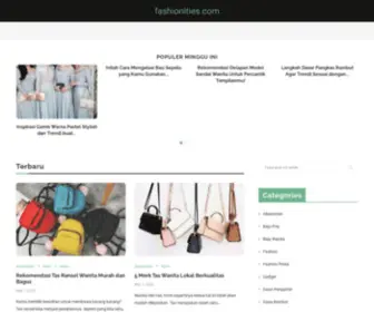 Fashionities.com(fashionities) Screenshot