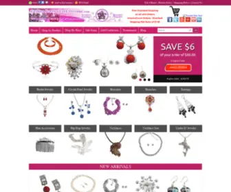 Fashionjewelryforeveryone.com(Handcrafted custom jewelry) Screenshot