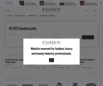 Fashionjobs.com(FashionJobs Nederland) Screenshot