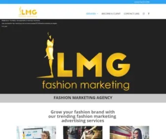 Fashionlmg.com(Fashion Marketing Agency) Screenshot