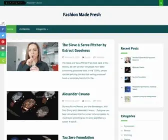 Fashionmadefresh.com(Fashion Made Fresh) Screenshot