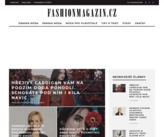 Fashionmagazin.cz(Fashionmagazin) Screenshot