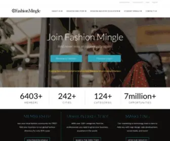 Fashionmingle.net(Fashion Mingle) Screenshot