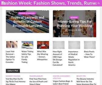 Fashionmuseumweek.com(A fashion week) Screenshot