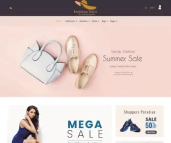 Fashionnick.com(Create an Ecommerce Website and Sell Online) Screenshot