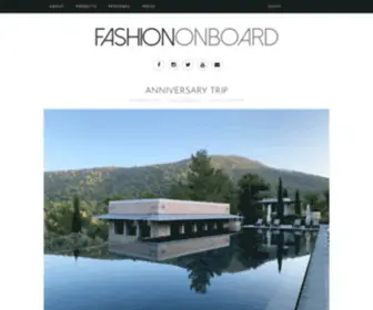 Fashiononboard.net(Fashion On Board) Screenshot