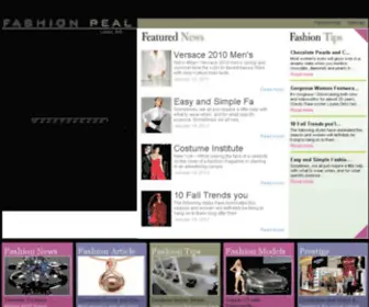 Fashionpeal.com Screenshot