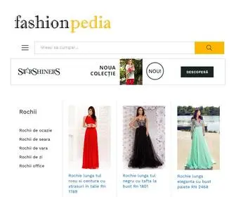 Fashionpedia.ro(Homepage) Screenshot