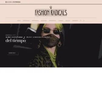 Fashionradicals.com(Fashion Radicals Magazine) Screenshot