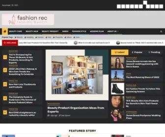 Fashionrec.com(Fashion rec) Screenshot