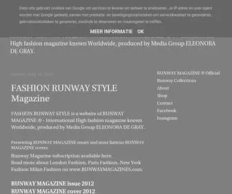 Fashionrunwaystyle.com(FASHION RUNWAY STYLE) Screenshot