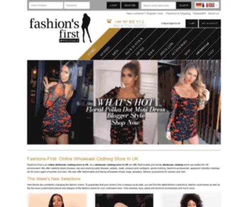Fashions-First.co.uk(Fashions First) Screenshot