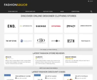 Fashionsauce.com(Fashion Sauce) Screenshot