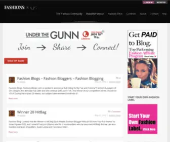 Fashionsblogs.com(Fashionsblogs) Screenshot