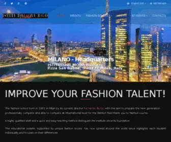 Fashionschool.com(There are a lot of Burgo fashion school in many countries) Screenshot