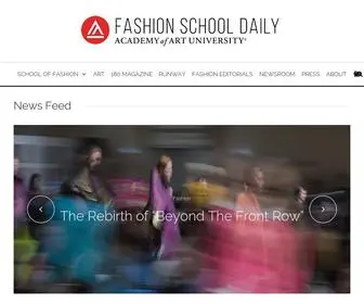 Fashionschooldaily.com(AcademyUFashion Blog) Screenshot