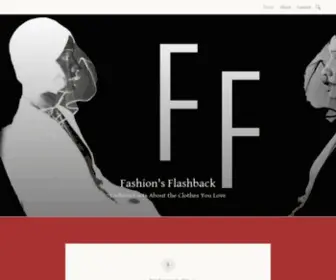 Fashionsflashback.com(Fashion Facts About the Clothes You Love) Screenshot