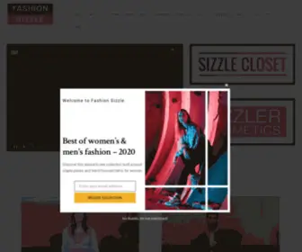 Fashionsizzle.net(FASHION SIZZLE NY FASHION WEEK) Screenshot