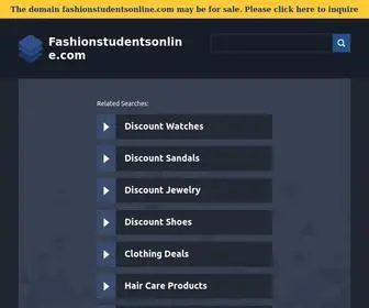 Fashionstudentsonline.com(Fashion) Screenshot