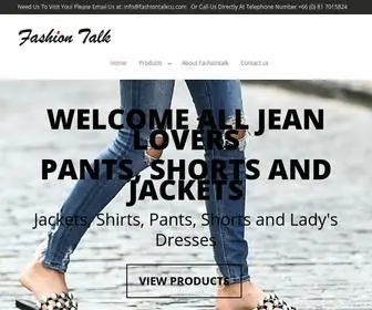 Fashiontalkcu.com(By Akhra Khanijomdi (Awarded best management by Government)) Screenshot