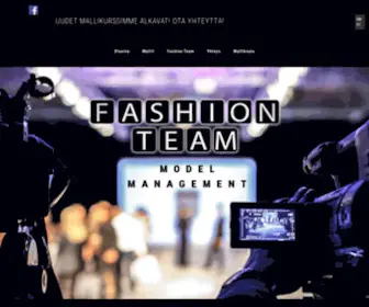 Fashionteam.fi(Fashion Team Model Management) Screenshot