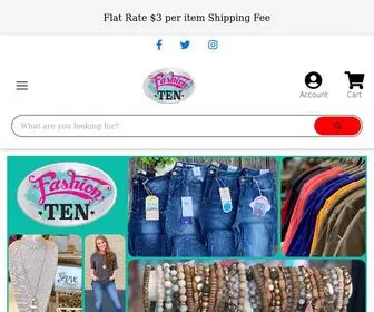 Fashionten.com(All the TREND without the SPEND) Screenshot