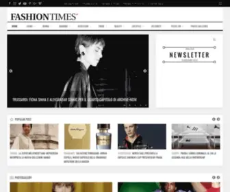 Fashiontimes.it(Fashion Times) Screenshot