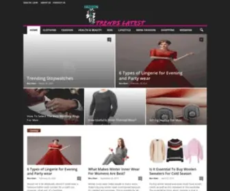 Fashiontrendslatest.com(The ultimate clothing to see in) Screenshot