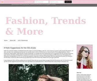 Fashiontrendsmore.com(Fashion, Trends & More) Screenshot