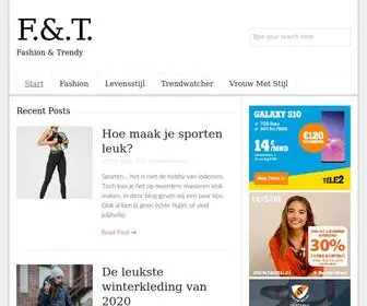 Fashiontrendy.net(Fashion & Trendy) Screenshot