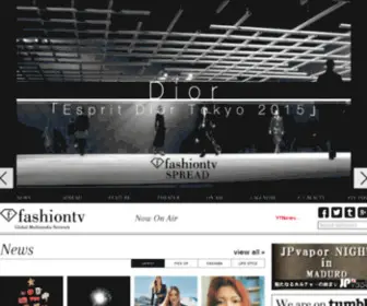 Fashiontv.co.jp(ファッションTV　世界最大のファッション専門チャンネル　FashionTV) Screenshot