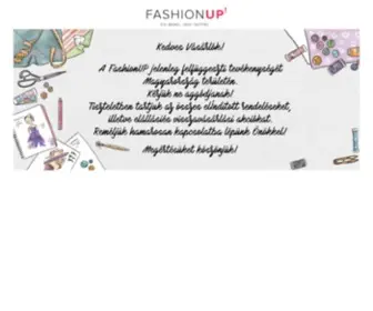 Fashionup.hu(Online ruhanemük) Screenshot