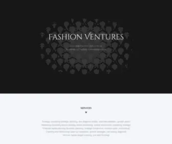 Fashionventures.co(FASHION VENTURES) Screenshot