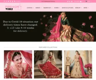 Fashionvibes.net(Wedding Bridal Lehengas) Screenshot