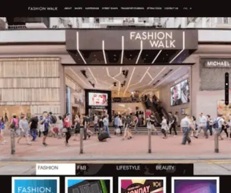 Fashionwalk.com.hk(FASHION WALK) Screenshot