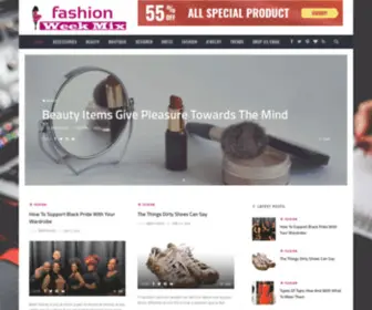 Fashionweekmix.com(Fashion Blog) Screenshot