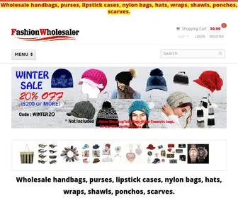 Fashionwholesaler.com(Wholesale Handbags Purses) Screenshot