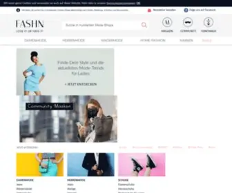 Fashn.de(Angesagte Mode von Top) Screenshot