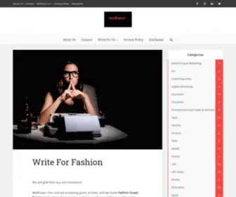 Fashnpolis.com(Fashion Magazine) Screenshot