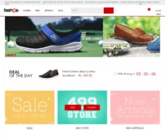 Fashos.com(Buy Branded Shoes Online) Screenshot