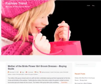 Fashtiontrend.com(Fashion Trend) Screenshot