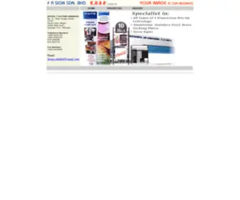 Fasign.com.my(Fasign) Screenshot