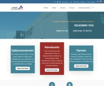 Fas.is(Framhaldsskólinn í Austur) Screenshot