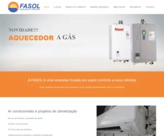 Fasolaquecedores.com.br(Fasol) Screenshot