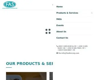 Fasph.com(FAS Development Corporation) Screenshot