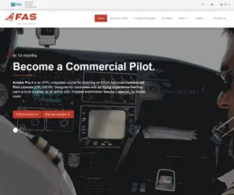 Faspilotacademy.aero(Commercial Pilot Training) Screenshot