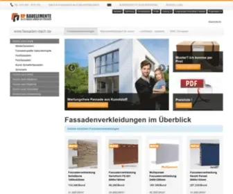 Fassaden-Dach.de(Fassadenverkleidung bundesweit Fassadenverkleidungen) Screenshot