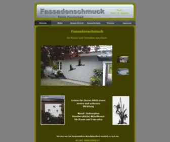 Fassadenschmuck.de(Metallkunst für Raum) Screenshot